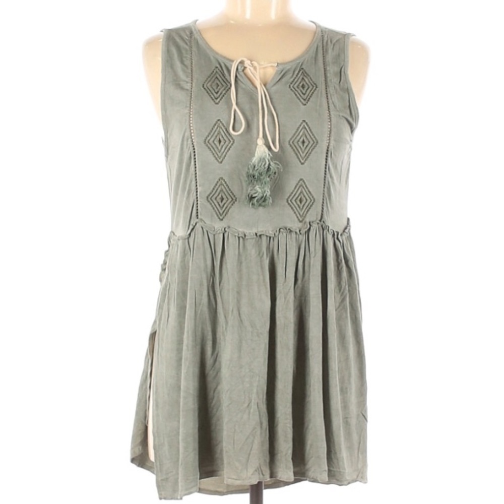 Embroidered Tank